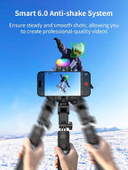 Gimbal Stabilizer for Smartphone, 4 in 1 Phone Gimbal w/360° Rotation for - Image 3