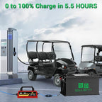 36V 105Ah LiFePO4 Golf Cart Battery, Built-in Smart 200A BMS, - Image 4