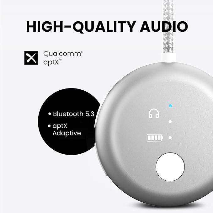 Avantree SoundJet R1 – Airplane Bluetooth Adapter - Image 3