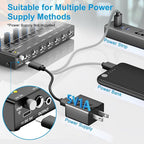 LZSIG Mini Audio Mixer, Stereo Line Mixer - Image 5