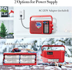 YOWGULF AM FM Radio with Best Reception, Battery Operated Radios or AC Power - Image 4