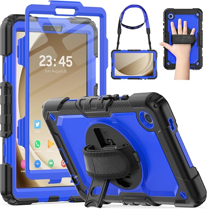 HXCASEAC Case for Samsung Galaxy Tab A9 8.7 Inch, Protective by HXCASEAC