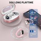 Wireless Earbuds, 2025 Bluetooth 5.4 Headphones Sport, 50H Stereo Wireless - Image 6