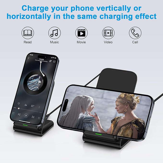 Wireless Charger Samsung Fast Charging Stand - Image 3