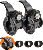 Barbell Clips 1 Inch Quick Release Weight Clamps 0.9-1.18inch Multi-Size by ZY-HUAN