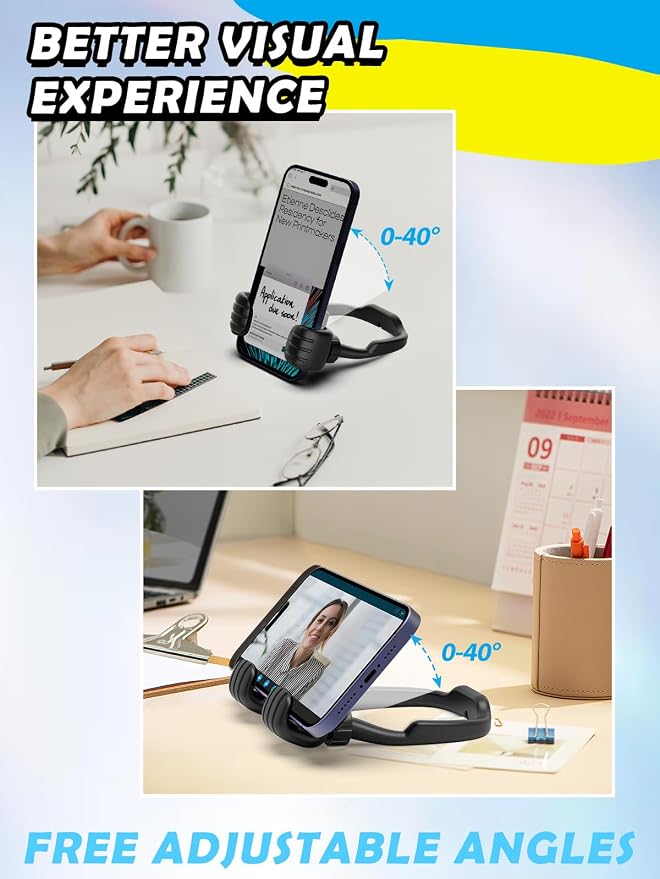 Cell Phone Stand Thumbs Up Lazy Phone Holder: Graduation Gifts - Image 4