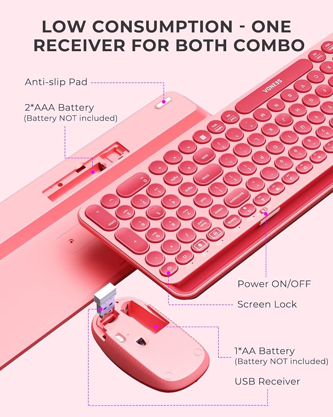 seenda Bluetooth Keyboard and Mouse - Image 7