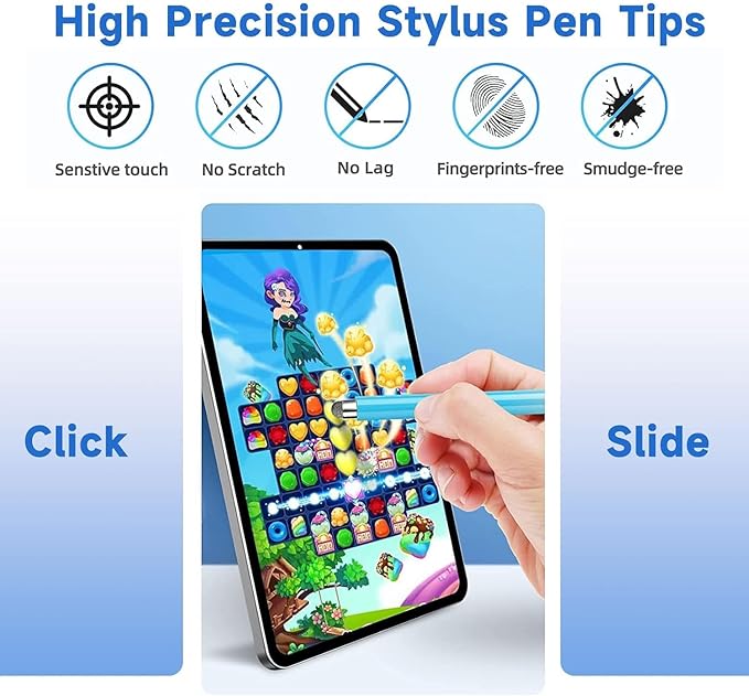 Mesh Fiber Stylus Pen Replacement Tips - Image 2
