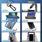 Temdan 2 Pcs Waterproof Phone Pouch, Universal IPX8 Waterproof Cell Phone Case - Image 5