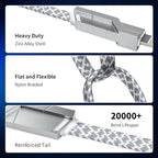 4 in 1 Charging Cable 5FT -MAX 66W Fast Charging Multi Charging Cable - Image 7