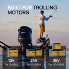 ECO-WORTHY 12V 50Ah Trolling Motor LiFePO4 Lithium Battery - Image 6