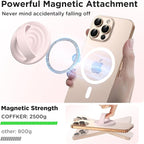 Magnetic Phone Ring Grip Holder, Silicone Finger Loop Grip, Compatible - Image 3