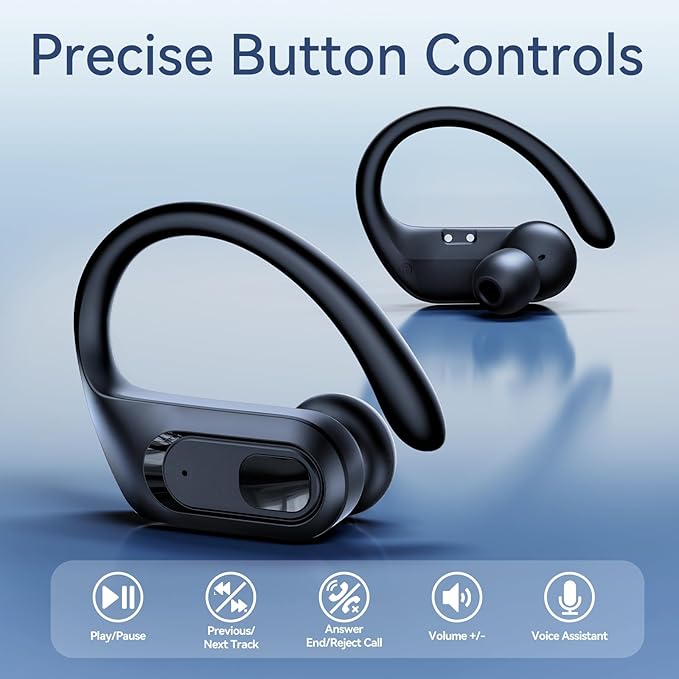 occiam Hybrid Active Noise Cancelling Ear Buds Wireless Earbuds Bluetooth - Image 4