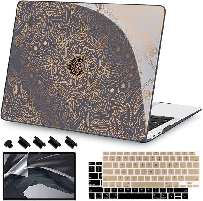 Teryeefi Compatible with MacBook Air 13 inch Case M1 Chip A2337 A2179 A1932 by Teryeefi