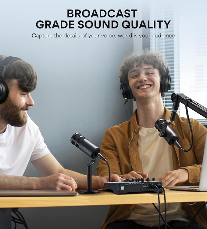 MAONO XLR Podcast Microphone, Cardioid Studio Dynamic Mic - Image 3