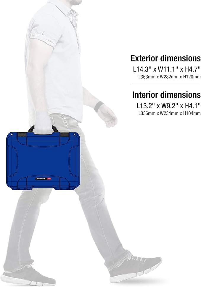 Nanuk 910 Waterproof Hard Case Empty - Image 7