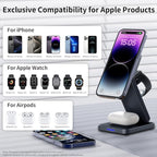 3 in 1 Magnetic Wireless Charger Station - Image 3