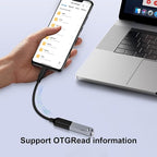 USB C to USB 3.0 Adapter, USB C Android Adapter Male to USB A Female OTG On The - Image 2