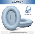 GEVO Replacement Ear Pads for Bose QC45, Ear Cushions for Bose QuietComfort 45 - Image 2