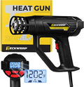TECKWRAP Heat Gun 2000W with LCD Display, Adjustable Hot Air Gun by TECKWRAP