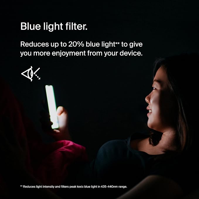Belkin ScreenForce UltraGlass Blue Light Filter Screen Protector - Image 2