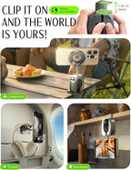LISEN Airplane for iPhone Holder Stand for Desk Travel Europe Vacation - Image 5