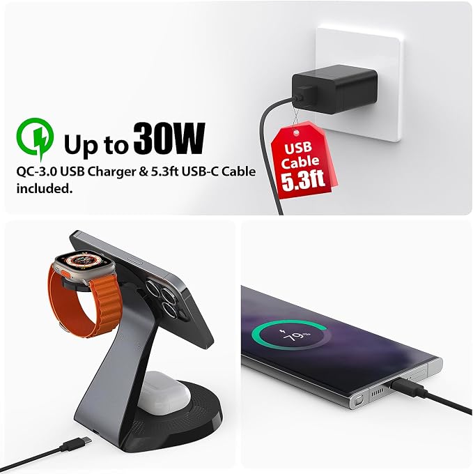 3 in 1 Charging Station for Apple Devices - Image 4