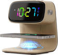 Digital Alarm Clock with Wireless Fast Charging Station 15W Touch Smart Lamp by YIDPU