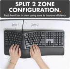 X9 Wired Ergonomic Keyboard - Image 4