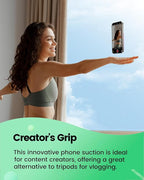 amBand Magnetic Suction Mirror Window Phone Holder, Sticky Grip Double Sided - Image 6