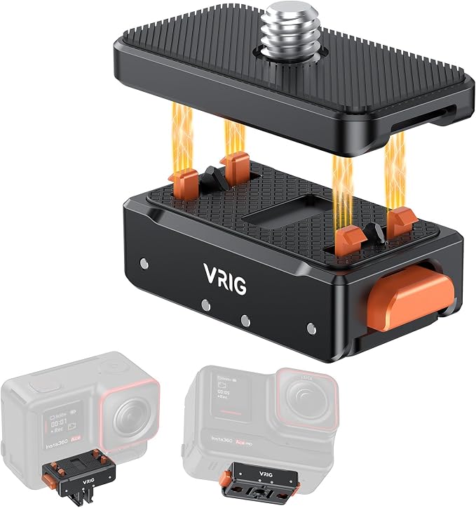 VRIG Magnetic Base for Insta360 Ace/Ace Pro Magnetic Quick Release Adapter by VRIG