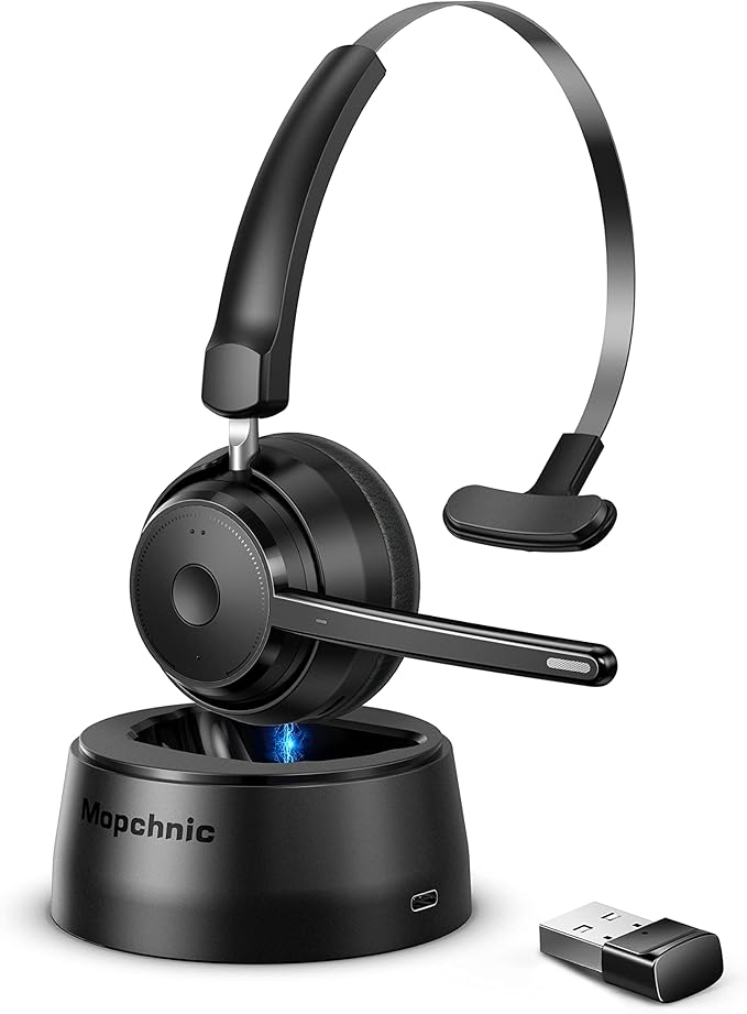 Bluetooth Headset, Wireless Headphone by MOPCHNICBluetoothheadset