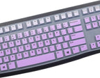 Silicone Keyboard Cover for Logitech K120 & MK120 Ergonomic Desktop USB Wired - Image 3