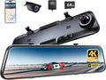 Pelsee P12 Plus 4K Rear View Mirror Camera by pelsee
