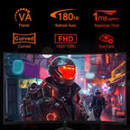 Z-Edge UG24 24-inch Curved Gaming Monitor 180Hz Refresh Rate, 1ms MPRT - Image 2