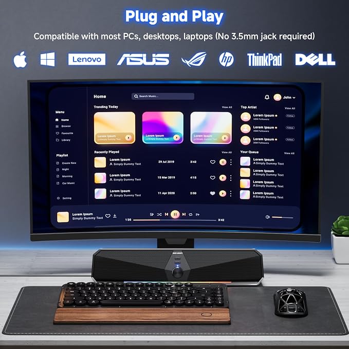 SENZER CS30 Bluetooth Computer Speakers - Image 5
