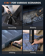 Car Vacuum Portable with 16000Pa Powerful Suction, Handheld Vacuum Cordless - Image 3