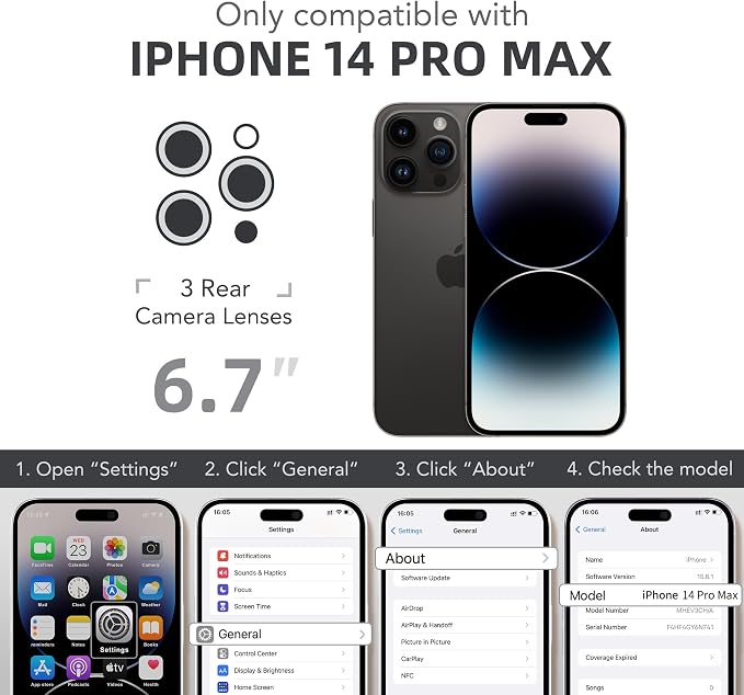 BERFY Magnetic for iPhone 14 Pro Max Case, Compatible - Image 9