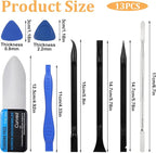 13 Piece Spudger Pry Tool Kit, Plastic & Metal Spudger Set Electronic Product - Image 2