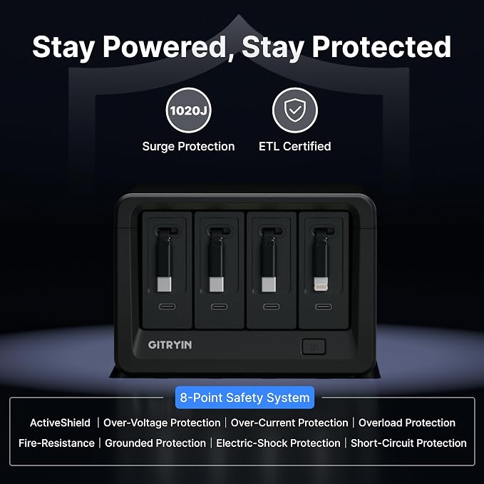 Gitryin 12-in-1 Desktop Charging Station - Image 7