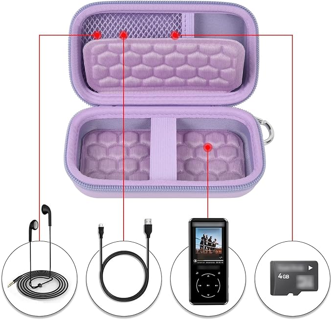 Comecase MP3 & MP4 Player Case for SOULCKER/G.G.Martinsen/Grtdhx/iPod - Image 2