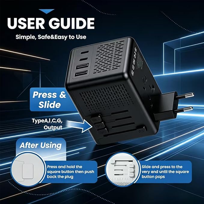 220V to 110V Voltage Converter US to Europe - Image 7