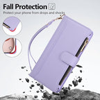 Compatible with iPhone 16 Wallet Phone Case-PU Leather Magnetic Flip Cover with - Image 6