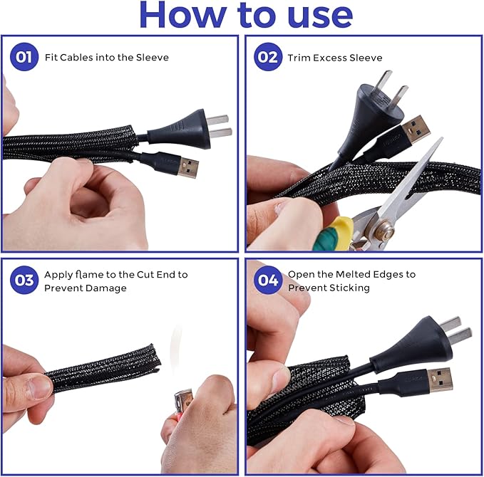 Cable Management Sleeves 1in - Image 6
