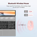TECKNET Bluetooth Mouse, 4800 DPI Wireless Mouse, 2-Year Battery 6 Adjustable - Image 3
