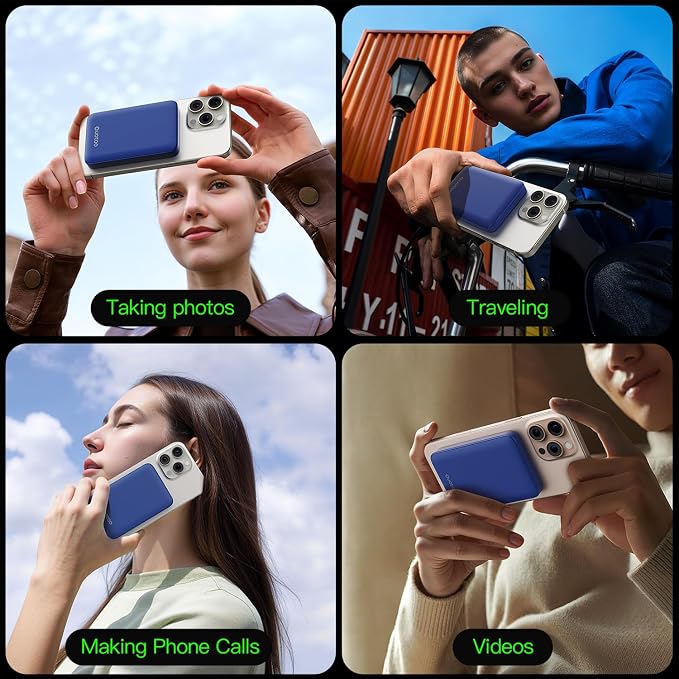 2025 Magnetic 15W Power Bank for iPhone, 5000mAh Magsafe Battery Pack - Image 8