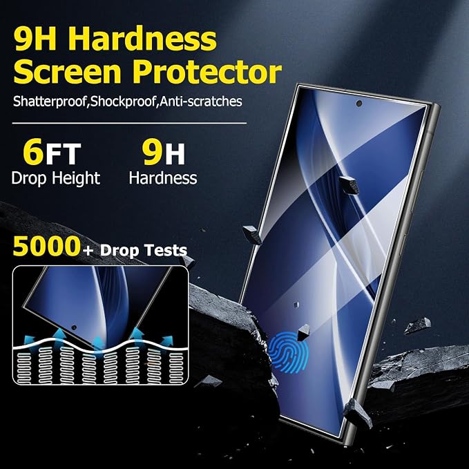 Screen Protector For Galaxy S24 Ultra Fingerprint unlock - Image 5