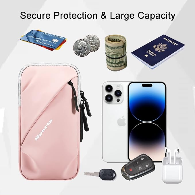 Phone Holder Arm Bands, Small Crossbody Shoulder Holsters Bag - Image 3