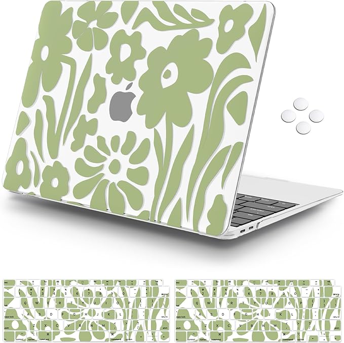 iCasso Compatible with MacBook Air 13 inch Case 2020-2018 Release M1 A2337 by iCasso