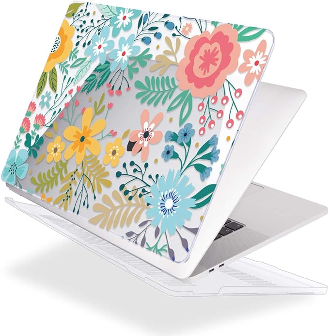 Mektron for MacBook Air 13 Case A1466/A1369, Snap-on Plastic Hard Shell Cover - Image 3